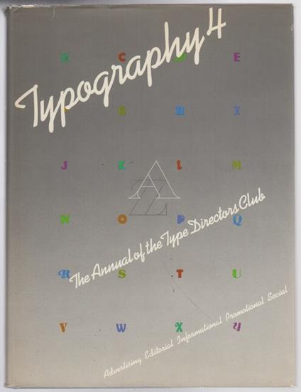 Typography 4. Testo in inglese. Text in English - copertina
