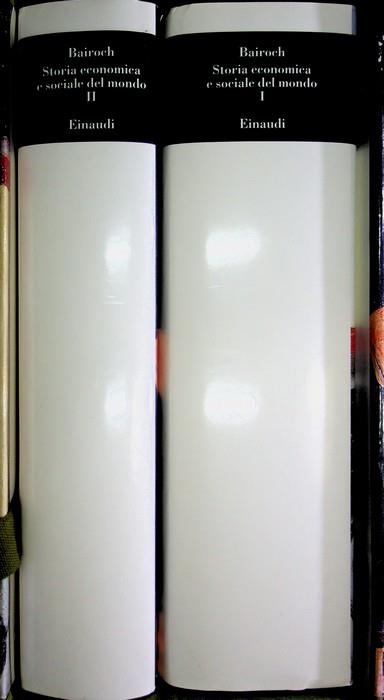 Storia economica e sociale del mondo: vittorie e insuccessi dal XVI secolo a oggi. Trad. di Piero Arlorio. Biblioteca di cultura storica 223 - Paul Bairoch - copertina