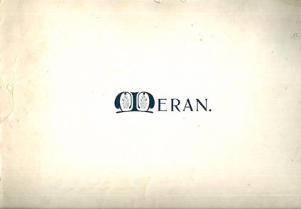 Meran - Anton Edlinger - copertina