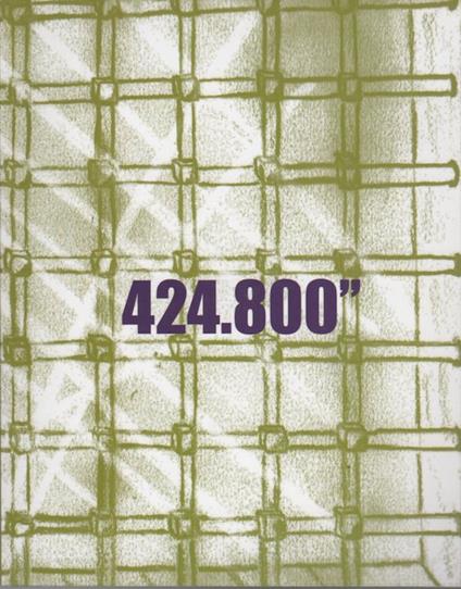 424.800'': opere dalla Casa Circondariale di Trento - copertina