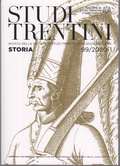 Studi trentini storia: A. 99/2020-1 - copertina