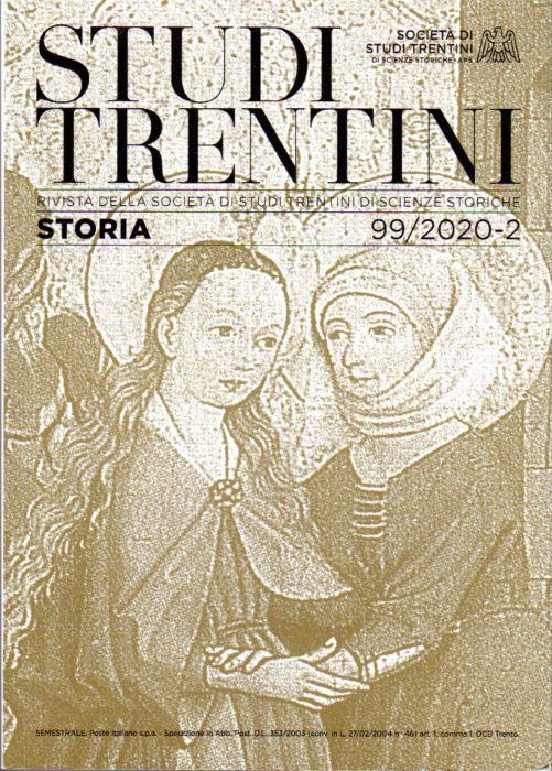 Studi trentini storia: 99/2020-2 - copertina