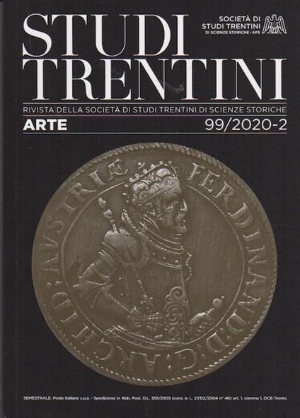 Studi trentini arte: 99/2020-2 - copertina
