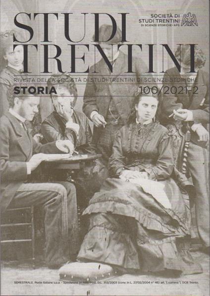 Studi trentini storia: 100/2021-2 - copertina