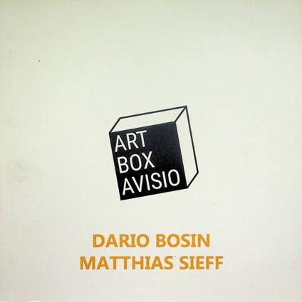 Dario Bosin Matthias Sieff - copertina