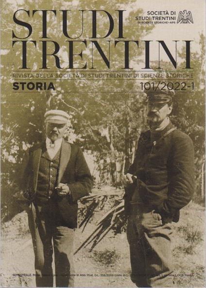 Studi trentini storia: 101/2022-1 - copertina
