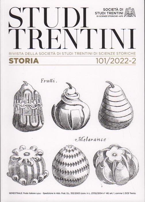 Studi trentini storia: 101/2022-2 - copertina