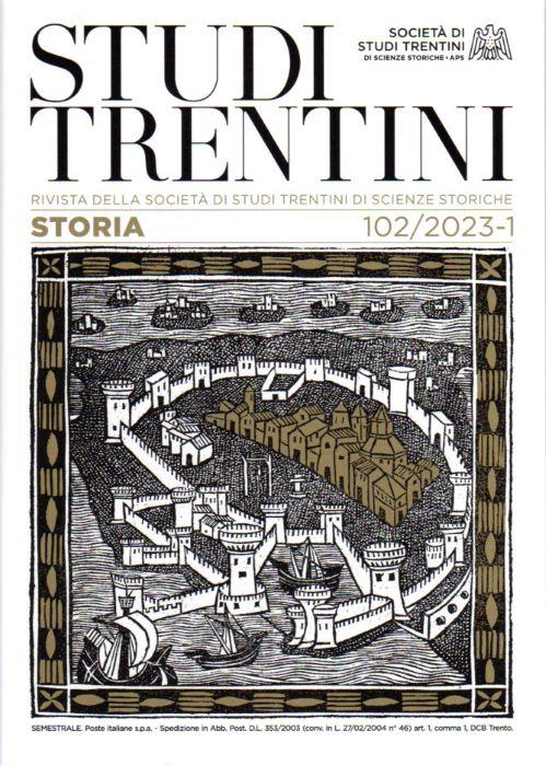 Studi trentini storia: 102/2023-1 - copertina
