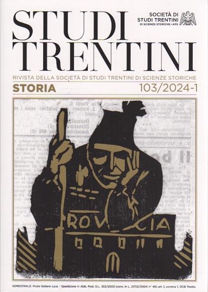 Studi trentini storia: 103/2024-1 - copertina