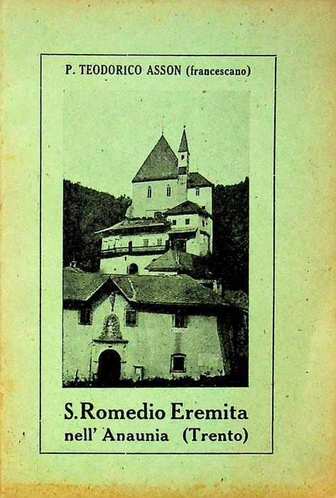 S. Romedio eremita nell'Anaunia (Trento) - Teodorico Asson - copertina