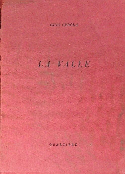 La valle - Gino Gerola - copertina