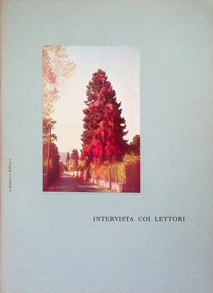 Intervista coi lettori. [Fondazione Alberto Colonnetti] - copertina