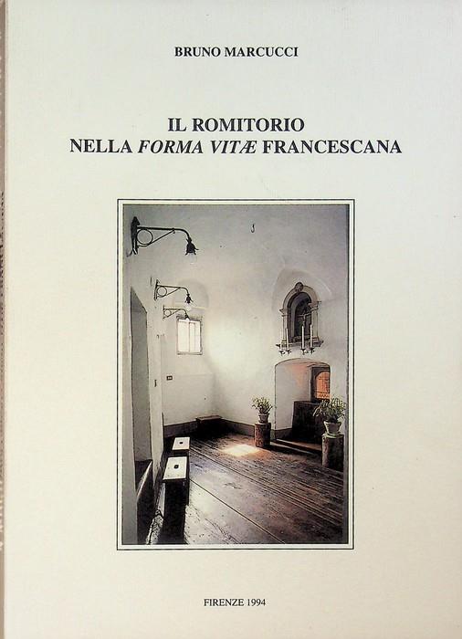 Il romitorio nella forma vitae francescana - copertina