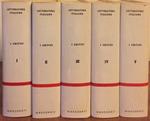 Letteratura italiana. I critici. Storia monografica della critica moderna in Italia. Storia monografica della filologia e della critica moderna in Italia