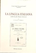 La lingua italiana nelle Scuole Medie Inferiori