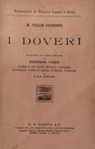I Doveri - copertina