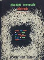 Allotropie. Edizione in italiano, inglese, francese e tedsco. Poesie visive stampate a colori