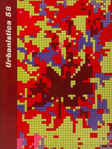 Urbanistica. Rivista trimestrale, n. 58 - ottobre 1971 - Giovanni Astengo - copertina