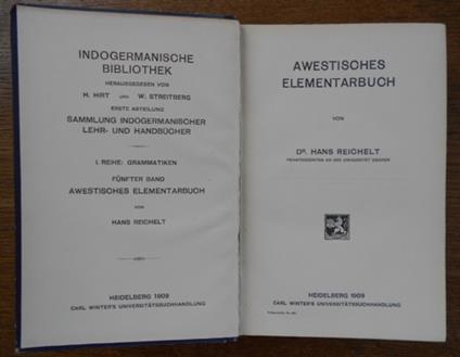 Awestisches Elementarbuch - copertina