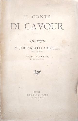 Il conte di Cavour - copertina