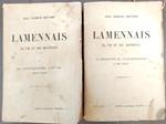 Lamennais sa vie et ses doctrines. Vol.I: La Renaissance de l'ultramontanisme (1782-1828). Vol.II:Le Catholicisme Lib�ral, (1828-1834)