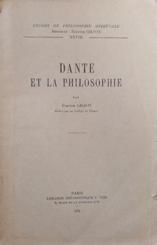 Dante et la Philosophie - copertina