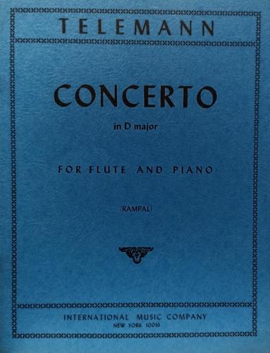 Concerto in D major for Flute and Piano - copertina