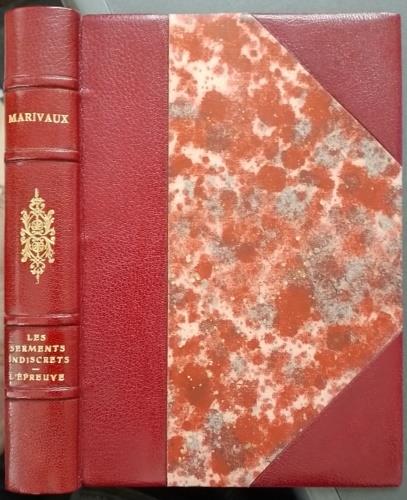 Ls serments indiscrets. L'�preuve. Edition r�alis�e en 2200 exemplaires. Illustrations de Paul-Emile B�cat. Les gravures sur cuivre ont �t� tir�es par F.Nourrisson sous la direction de l'Artiste et enlumin�es au pochoir par les ateliers Renson Fils - copertina