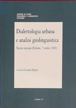 Dialettologia urbana e analisi geolinguistica
