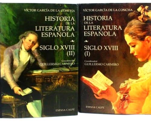 Historia de la literatura espanola. Siglo XVIII - copertina