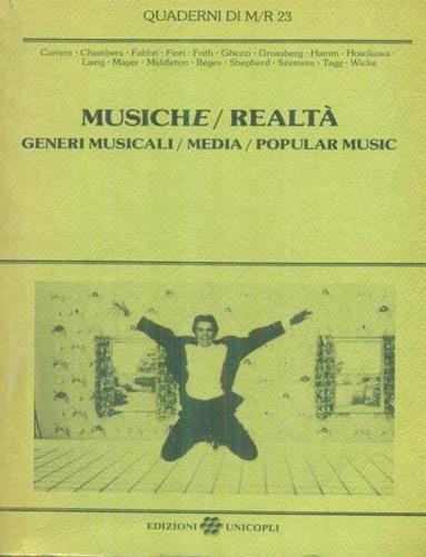 Musiche / Realt�. Generi musicali / Media/ Popular musica - copertina