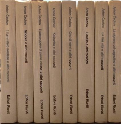 Opere. 1) Il fiammifero svedese e altri racconti. Opere volume 1, Romanzi Brevi e racconti 1880-1884. 2) Ninocka e altri racconti. Opere volume 2, Romanzi Brevi e racconti 1884-1885. 3) Il passeggero di prima classe e altri racconti. Opere volume 3, - copertina
