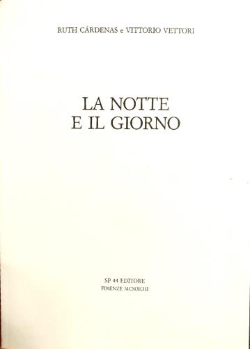 La notte e il giorno - copertina