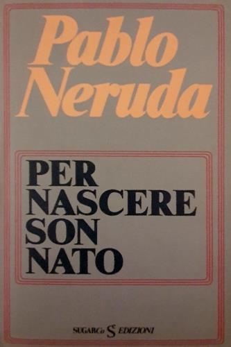 Per nascere son nato - copertina