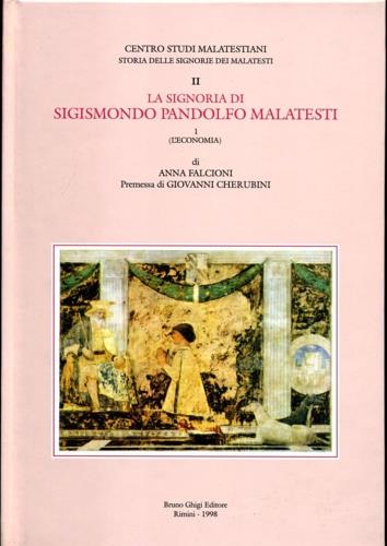 La Signoria di Sigismondo Pandolfo Malatesti, 1 (L'economica) - copertina