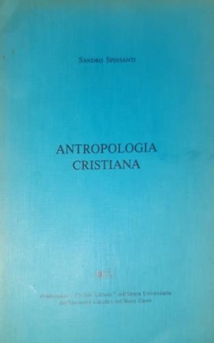 Antropologia cristiana - copertina