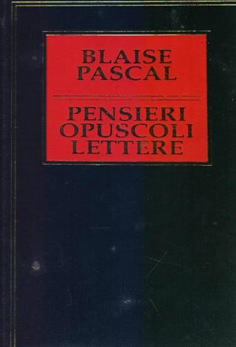 Pensieri opuscoli lettere - copertina