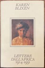 Lettere dall'Africa. 1914-1931