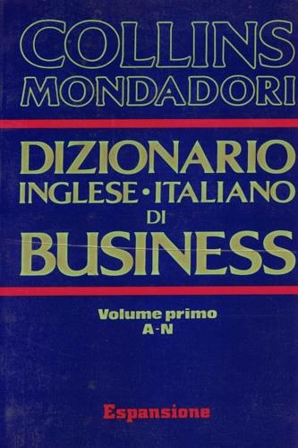 Dizionario inglese-italiano di business - copertina