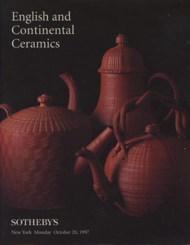 Sotheby's English and Continental Ceramics. Sale 7027 - copertina