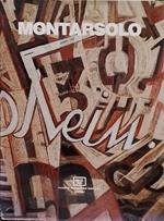 Carlo Montarsolo Mostra Antologica. Catalogo illustrato con tavole a colori e figure in nero dell'omonima mostra: Museo Diego Aragona Pignatelli Cortes 13 - 28 Settembre 1986. Saggi critici di Renzo Biason, Pietro Marino, Armando Ginesi, Marco Valsec