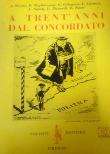 A trent'anni dal concordato - copertina