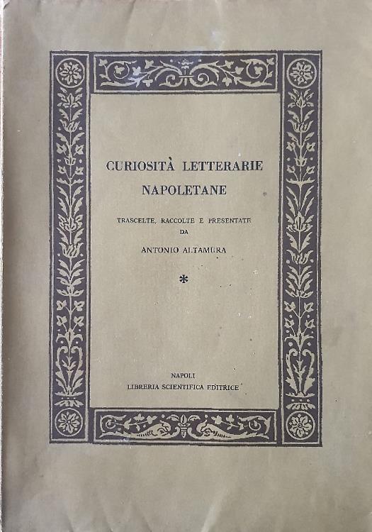 Curiosit� letterarie napoletane - copertina