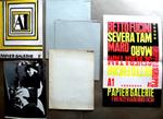 Papier galerie 1. Gruppo A1. Carlo Severa, Delia Betto, Loris Fucini, Plinio Tammaro