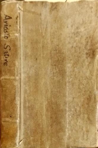 Rime, et satire - copertina