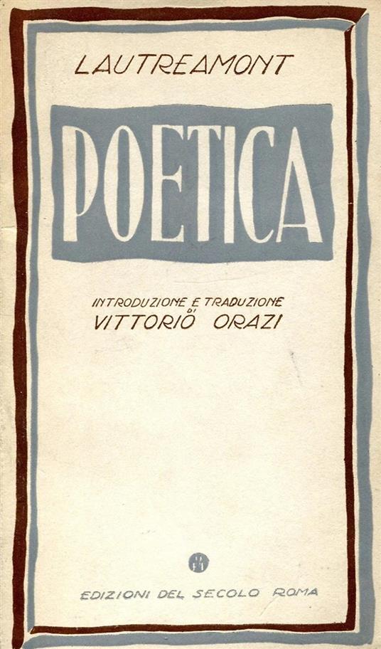 Poetica - copertina