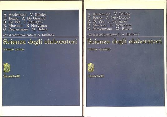 Scienza degli elaboratori - copertina