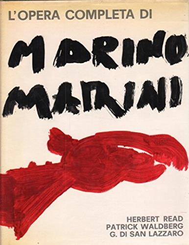 L' opera completa di Marino Marini - copertina