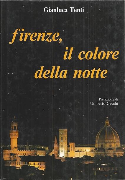 Firenze, il colore della notte - copertina