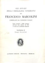 Gli Annali della tipografia veneziana di Francesco Marcolini